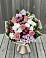 Букет цветов из: Альстромерии, Гвоздики, Розы и Хризантемы в Еткуль