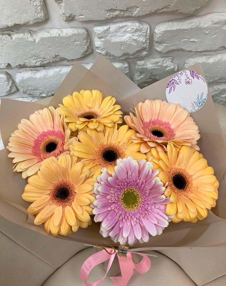 Букет цветов из: Герберы в Еткуль
