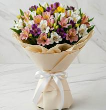 Букет цветов из:  Альстромерии #REPLACE_PRED# Еткуль