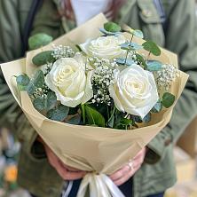 Букет Нежные грёзы в Еткуль Букет цветов из: Розы в Еткуль