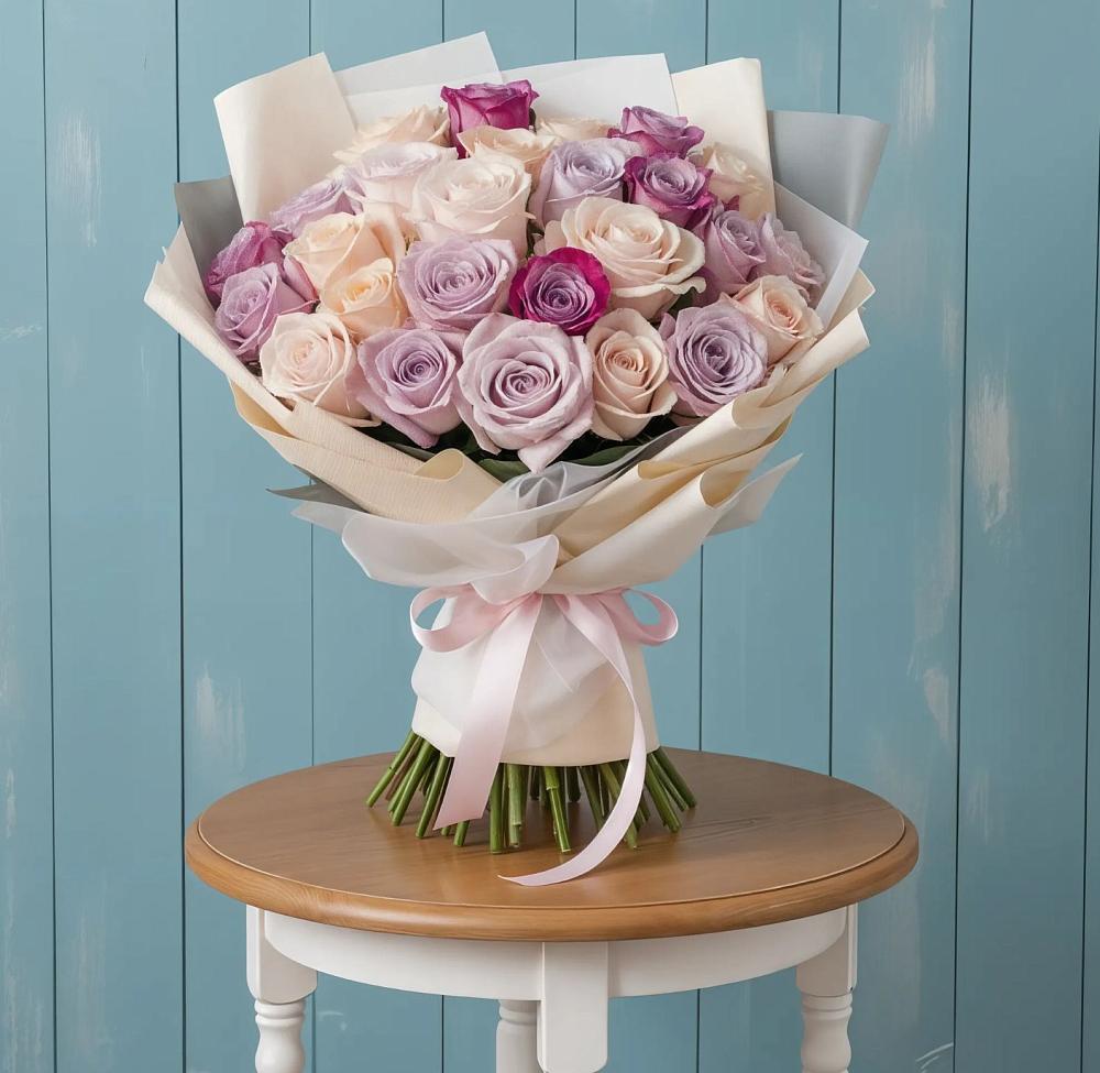 Букет цветов из: Розы в Еткуль