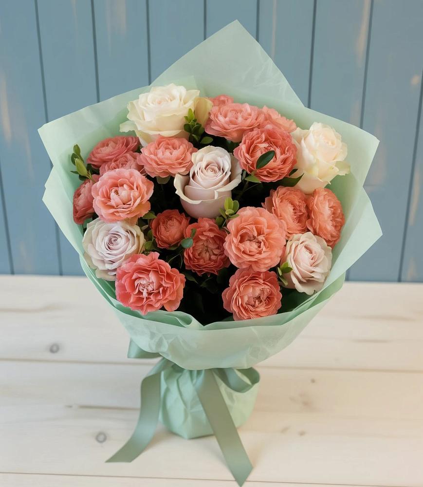 Букет цветов из: Розы в Еткуль