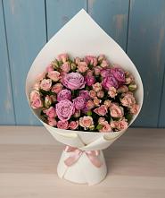 Букет цветов из:  Розы #REPLACE_PRED# Еткуль